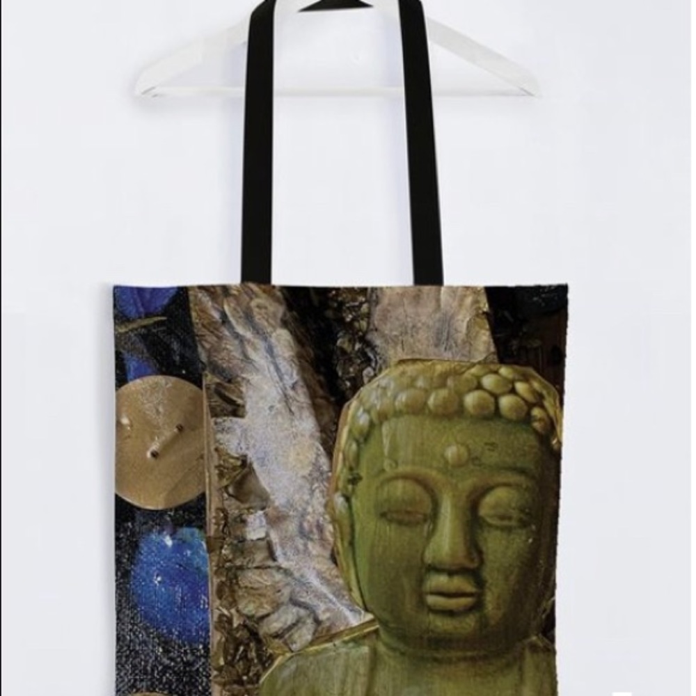 SOLD! Custom Buddha Tote - Picture 1 of 13